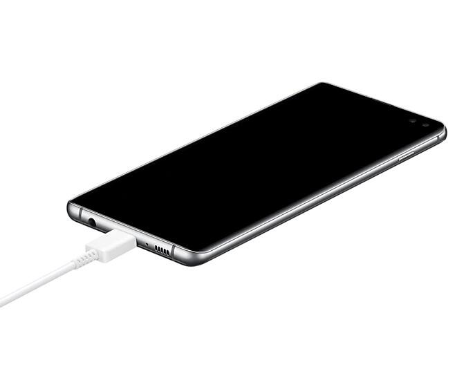 Samsung Schnellladegerät White - Bulkware (25W, 1m, USB-C)