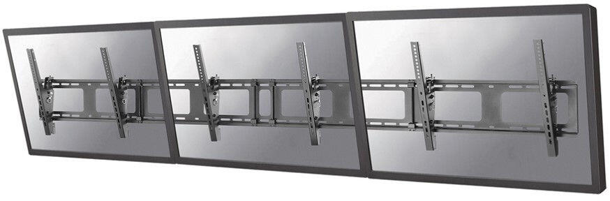 Neomounts NS-WMB300BLACK Menuboard dreifach Display Wandhalterung
