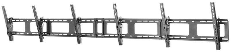 Neomounts NS-WMB300BLACK Menuboard dreifach Display Wandhalterung