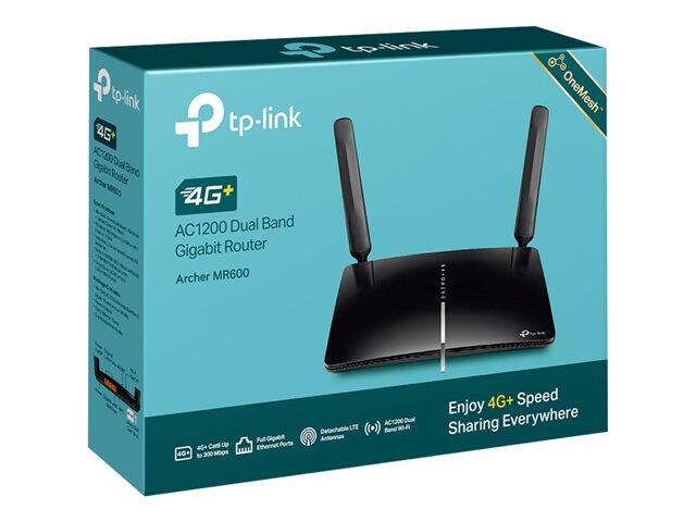 TP-Link ARCHER MR600 4G+ Cat6 AC1200 Wireless Dual Band Gigabit Router