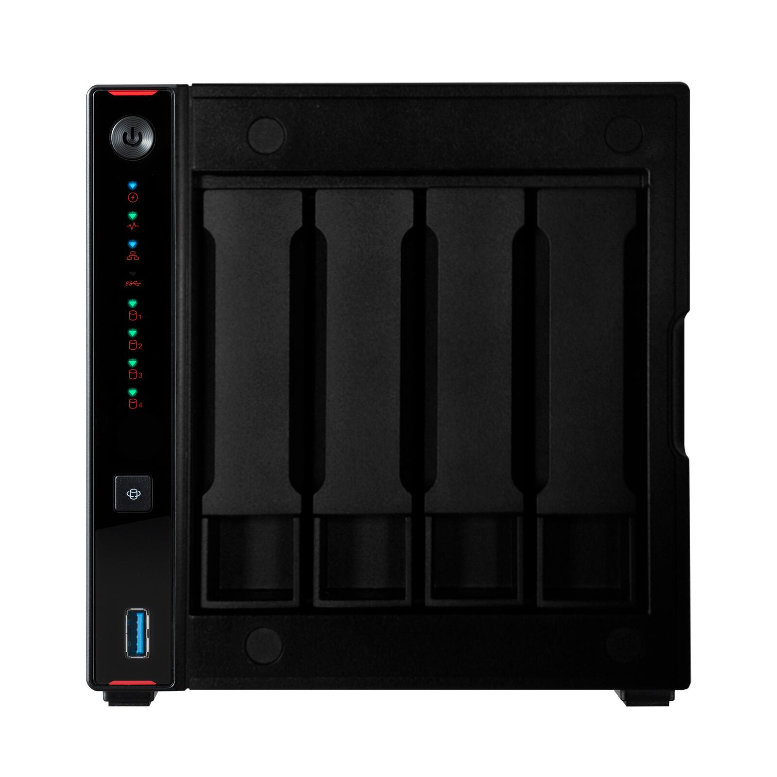 ASUSTOR Nimbustor 4 AS5304T NAS 4-Bay-Leergehäuse Intel Celeron mit 1,5 GHz