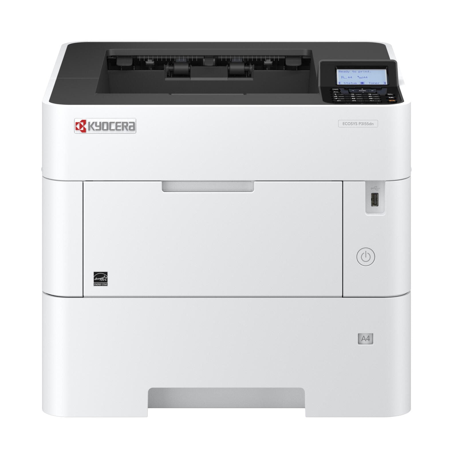 KYOCERA Klimaschutz-System ECOSYS P3155DN Laserdrucker s/w