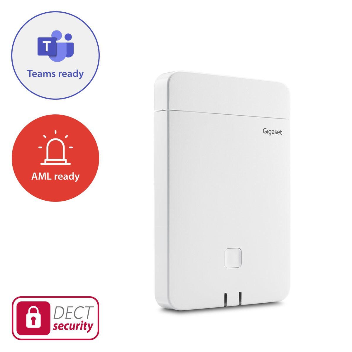 Gigaset N670 IP Pro Basisstation für schnurloses VoIP-Telefon