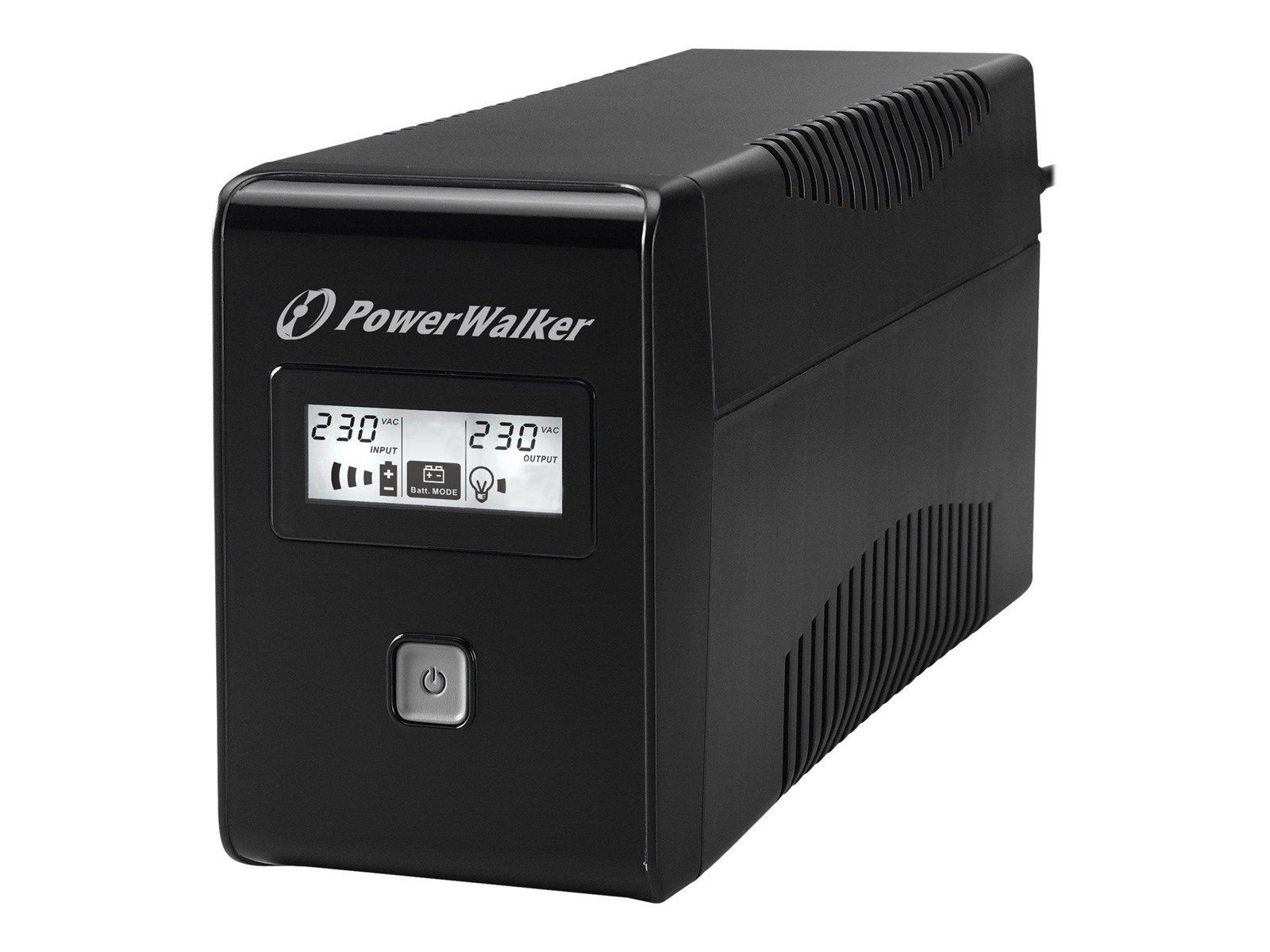 BlueWalker 10120017 - PowerWalker VI LCD - 850VA/480W - Line Interactive UPS