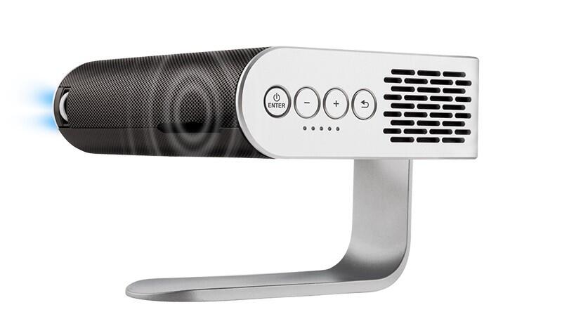 ViewSonic M1+ Portable Beamer mit Harman/Kardon Lautsprecher 300 LED Lumen