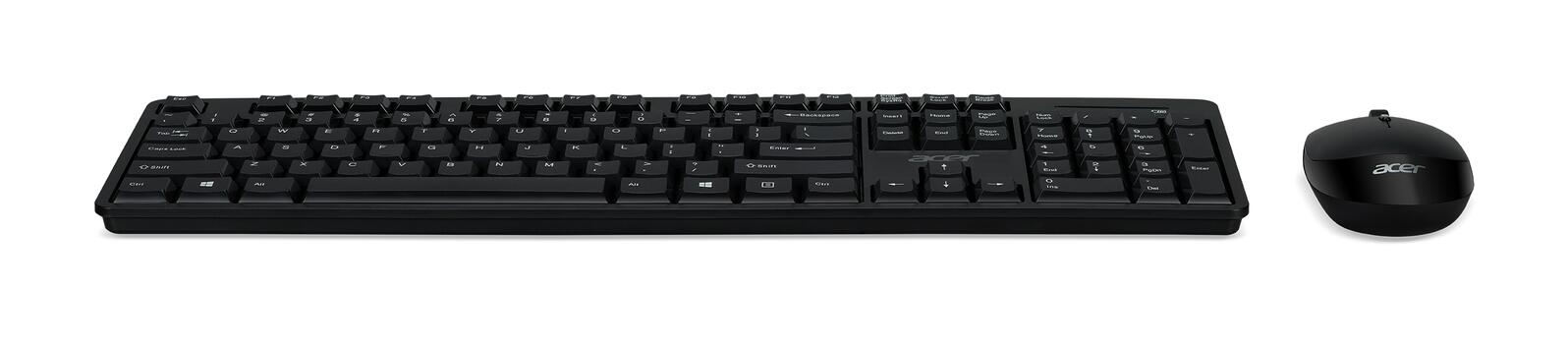 Acer Combo 100 KB AAK940 kabelloses Tastatur-und-Maus-Set Deutsch schwarz