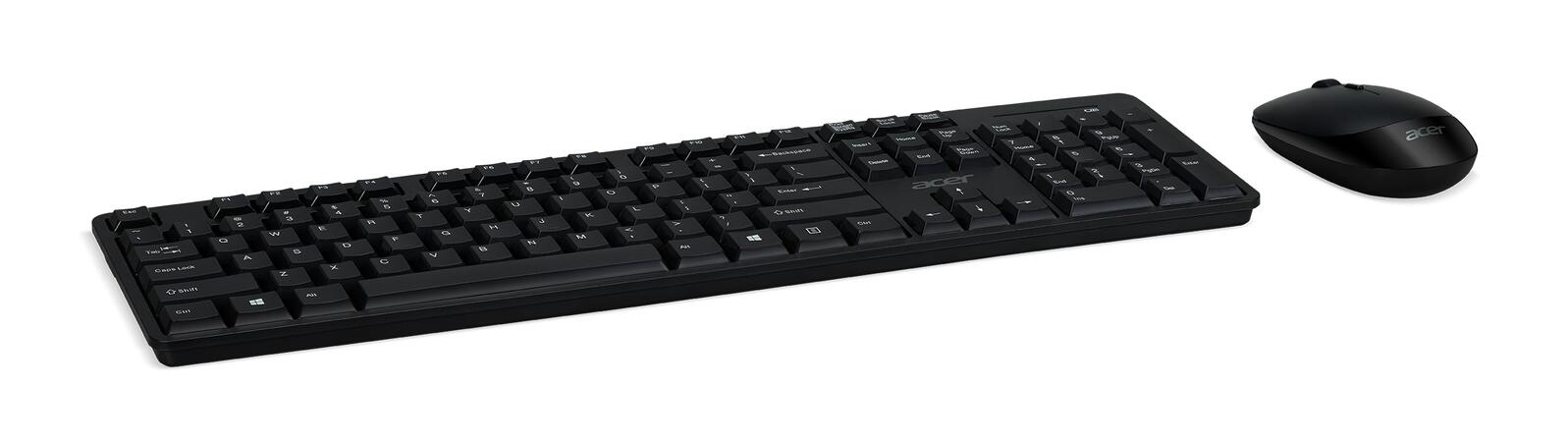 Acer Combo 100 KB AAK940 kabelloses Tastatur-und-Maus-Set Deutsch schwarz