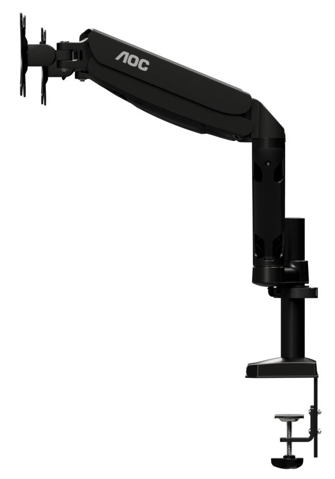 AOC AD110D0 Dual-Monitortischhalterung Gasfeder neigbar/schwenkbar/Pivot 33-80cm (13-31,5') je 2-9KG, VESA 75x75/100x100