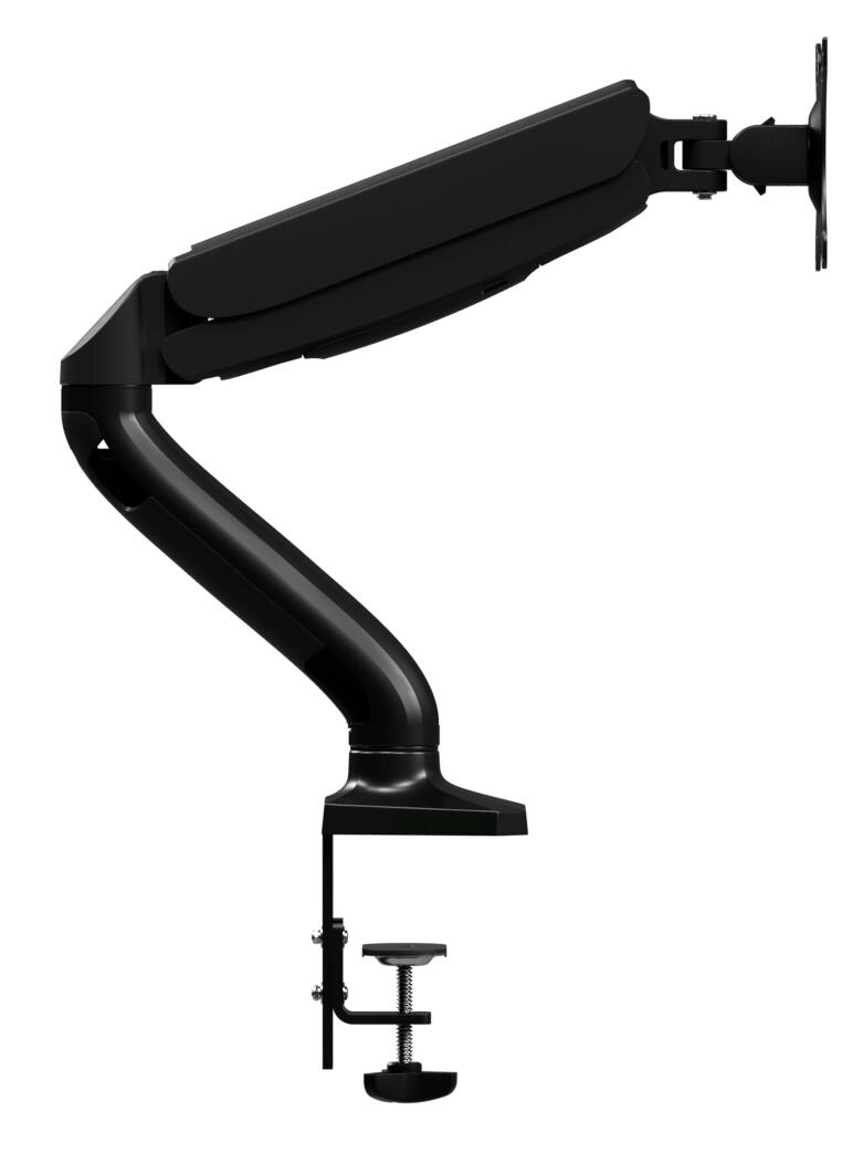 AOC AS110D0 Monitortischhalterung Gasfeder neigbar, schwenkbar, Pivot 33-80cm (13-31,5') 2-9 KG, VESA 75x75/100x100