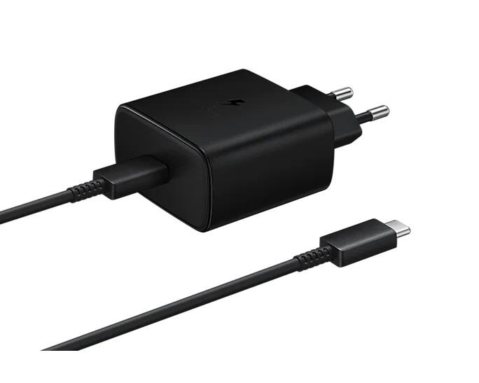 Samsung Ladeadapter mit Schnellladefunktion EP-TA845 Black