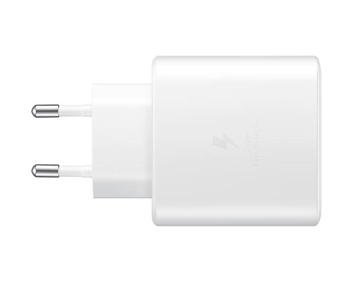 Samsung Ladeadapter mit Schnellladefunktion EP-TA845 White
