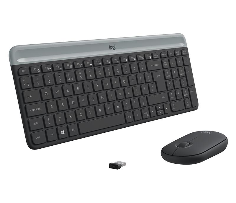 Logitech MK470 Slim Combo grafit