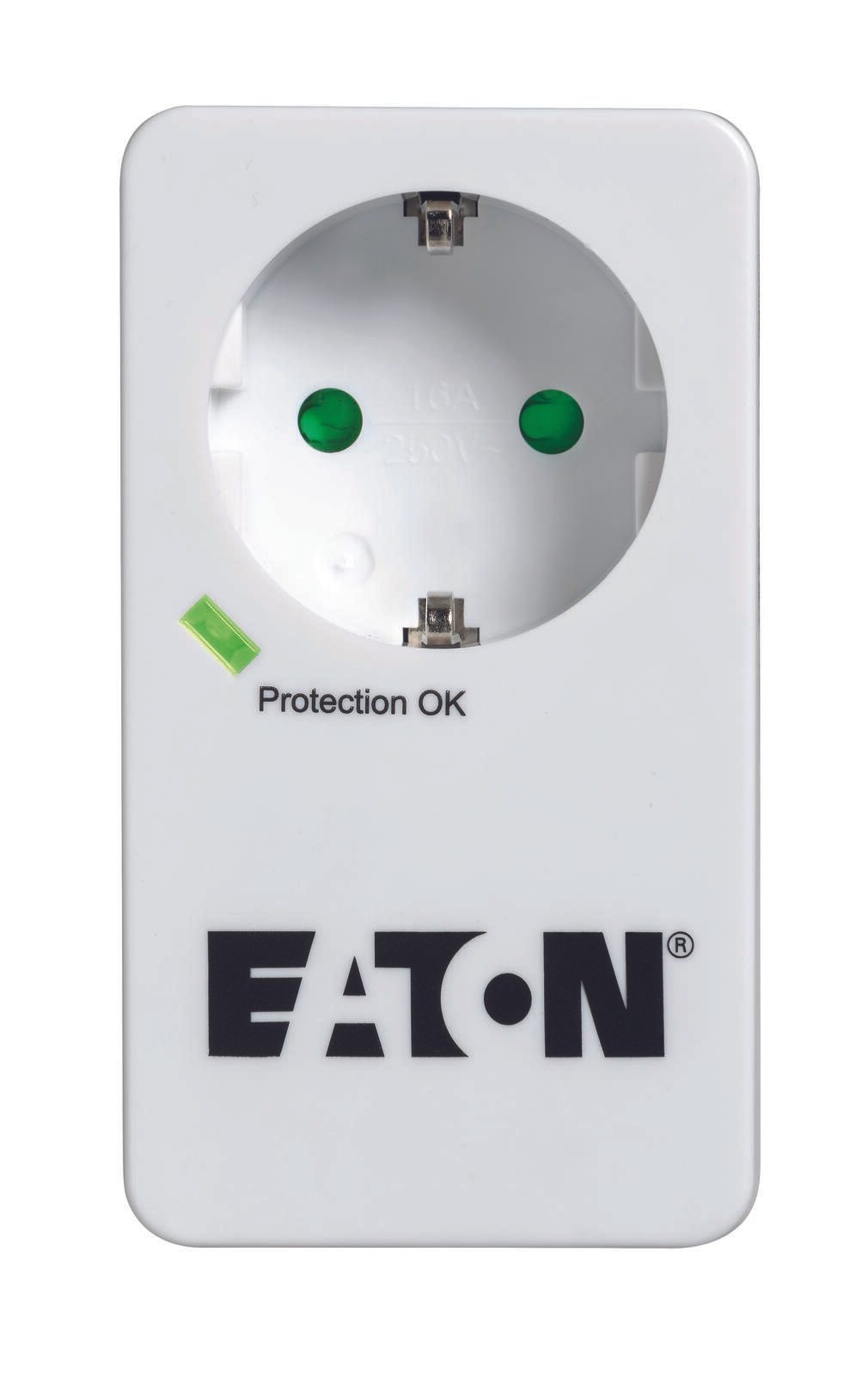 Eaton Steckdosenstecker mit Überspannungsschutz weiß