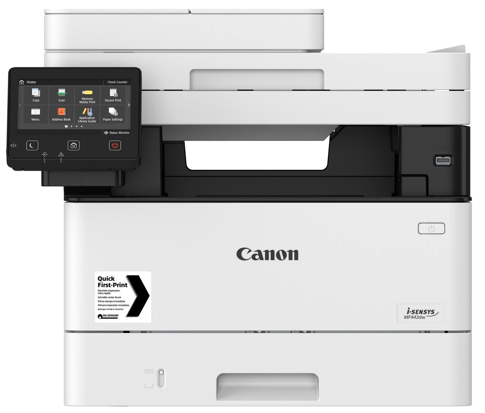 Canon i-SENSYS MF443dw Laser-Multifunktionsdrucker s/w