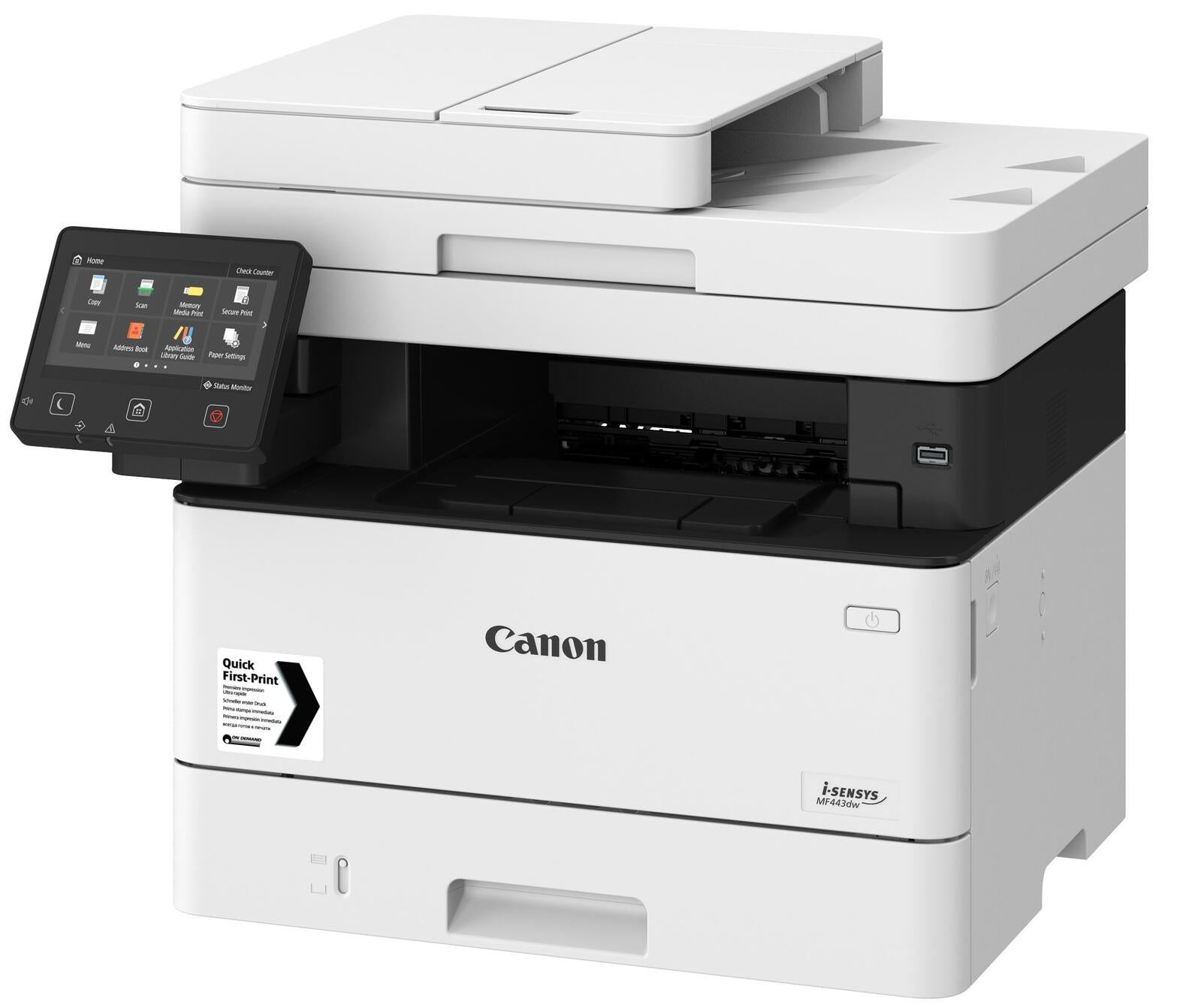 Canon i-SENSYS MF443dw Laser-Multifunktionsdrucker s/w