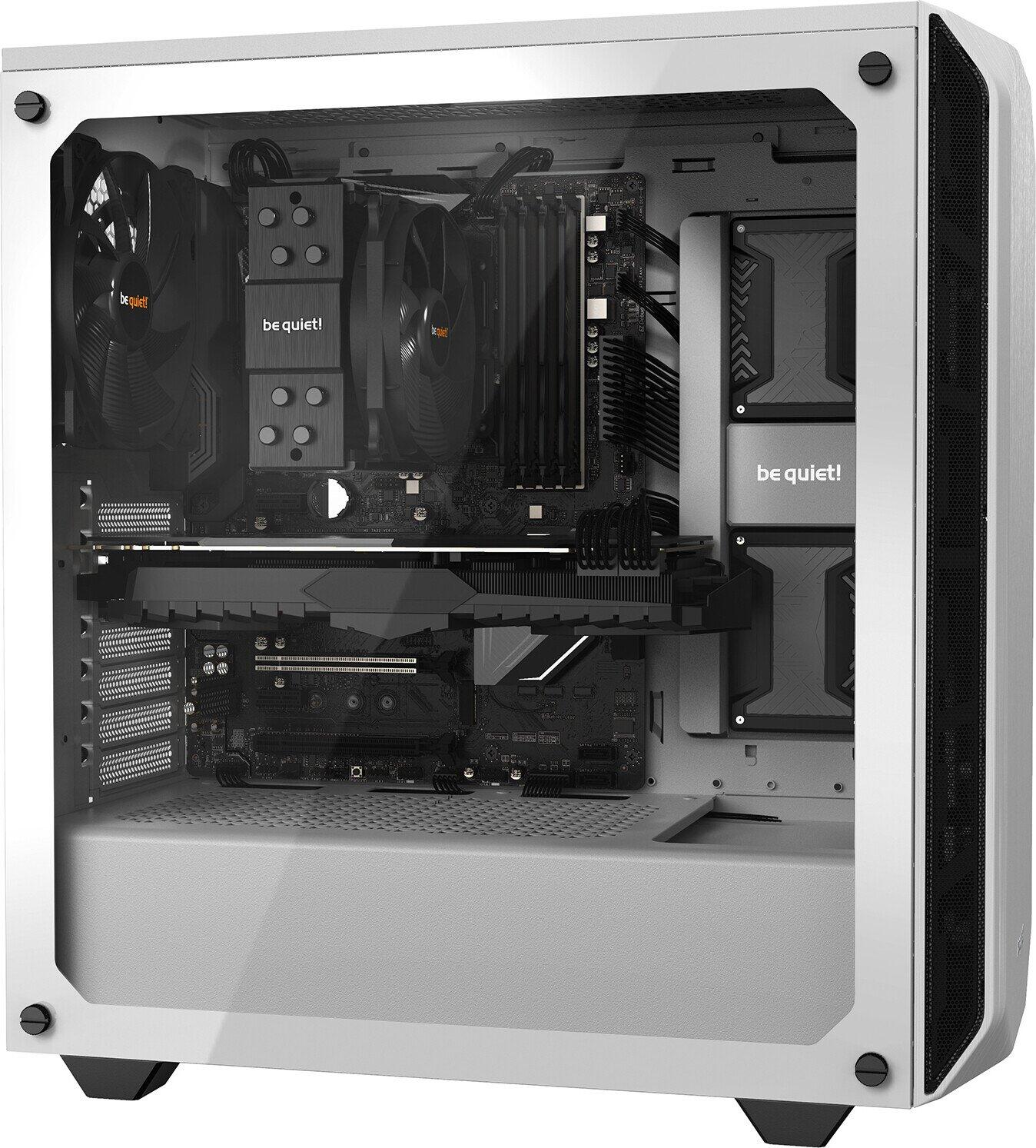 be quiet PC Gehäuse Pure Base 500 Window ATX weiß