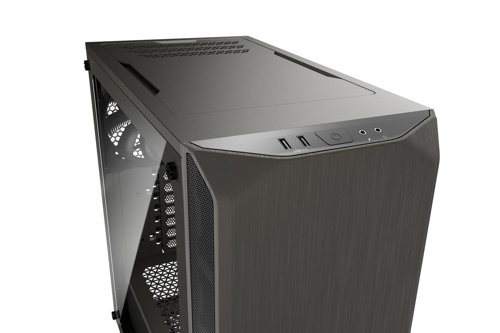 be quiet PC Gehäuse Pure Base 500 Window ATX metallic grau