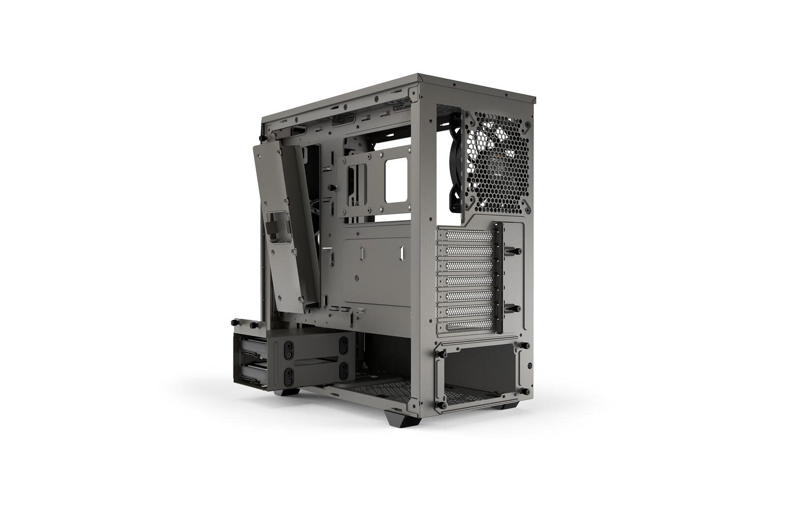 be quiet PC Gehäuse Pure Base 500 Window ATX metallic grau
