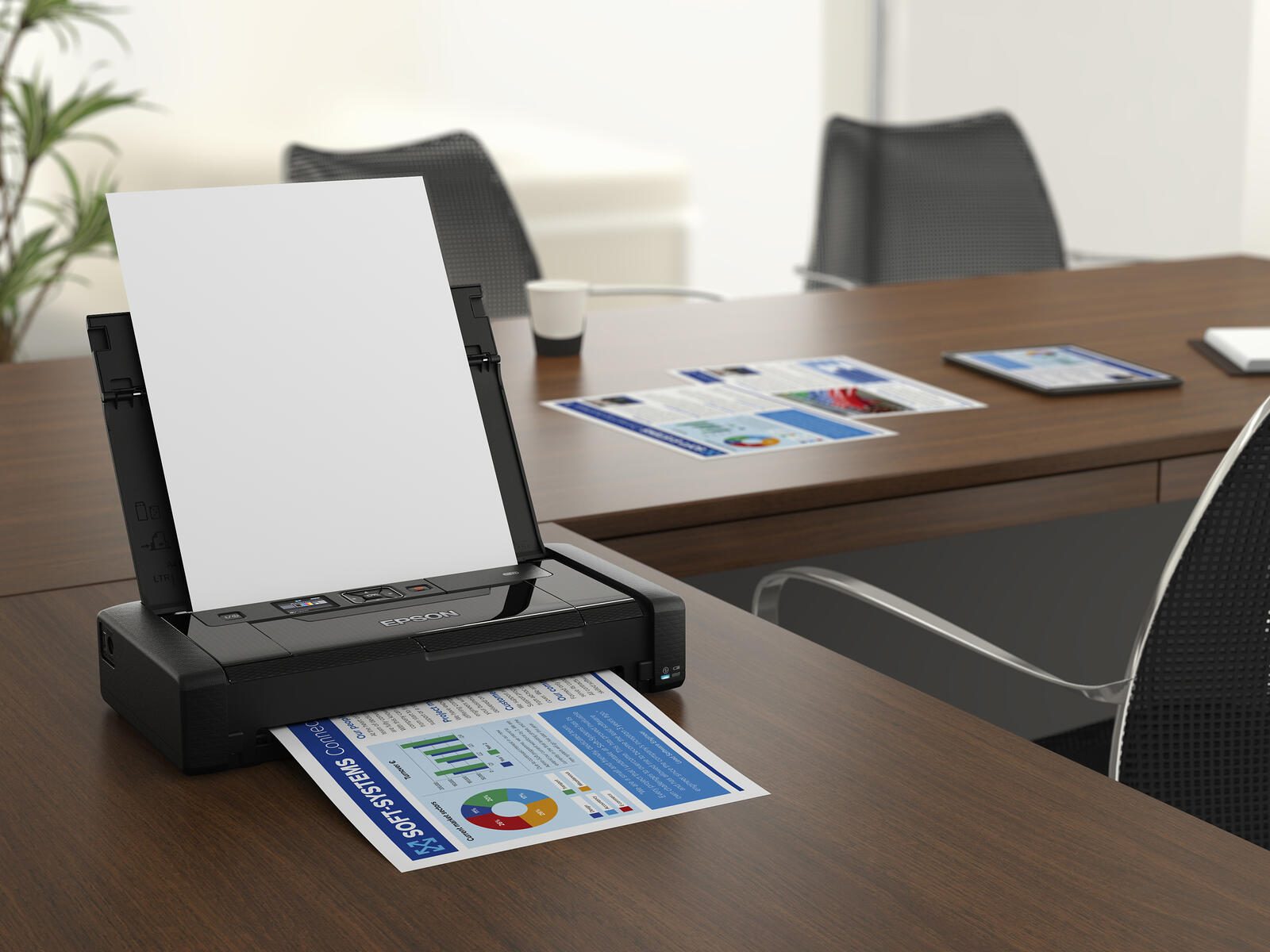 Epson WorkForce WF-110W Mobiler Tintenstrahldrucker