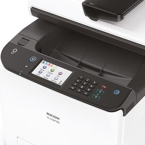 RICOH M C250FWB Farblaser-Multifunktionsgerät