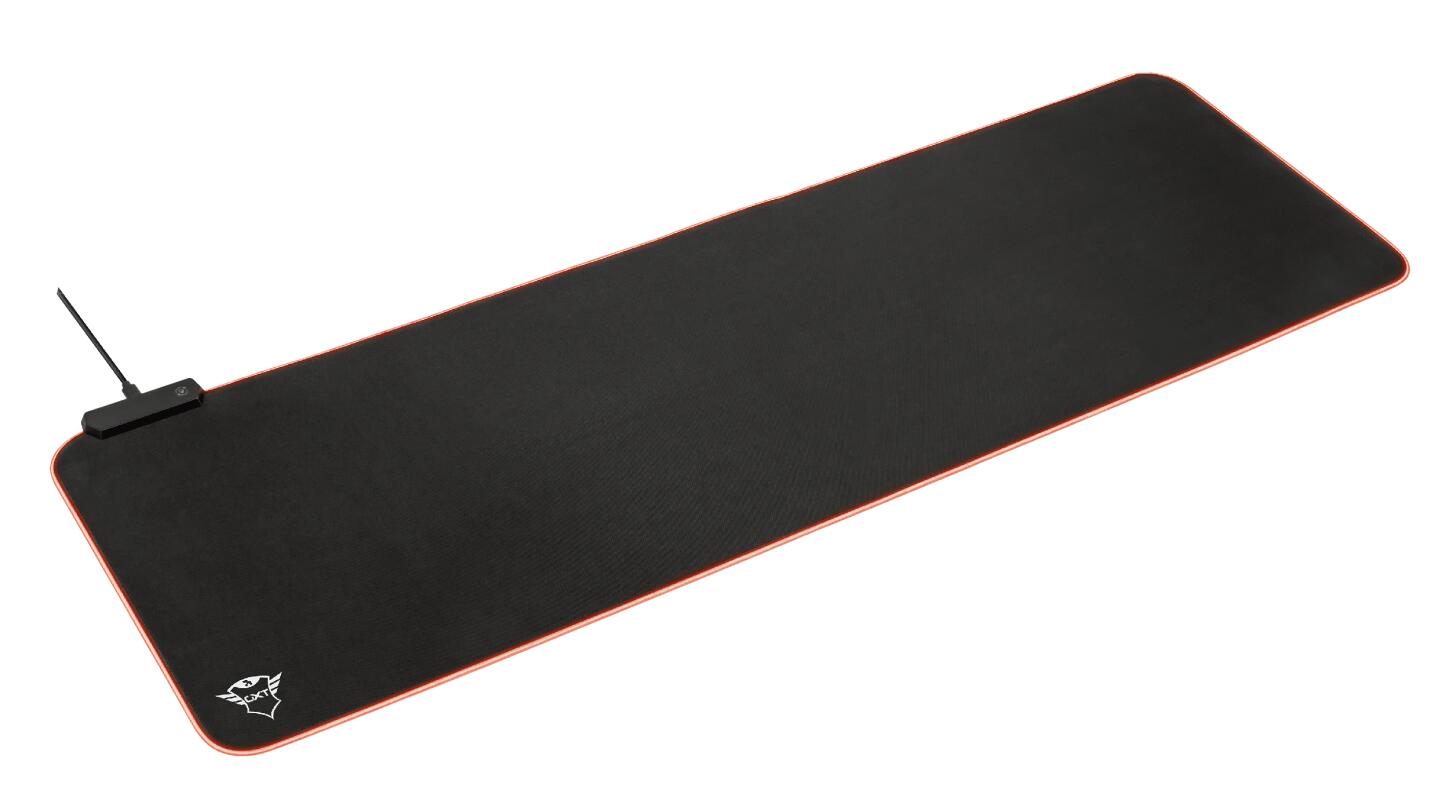 Trust Gaming GXT 764 Glide-Flex XXL RGB Mauspad - Schwarz