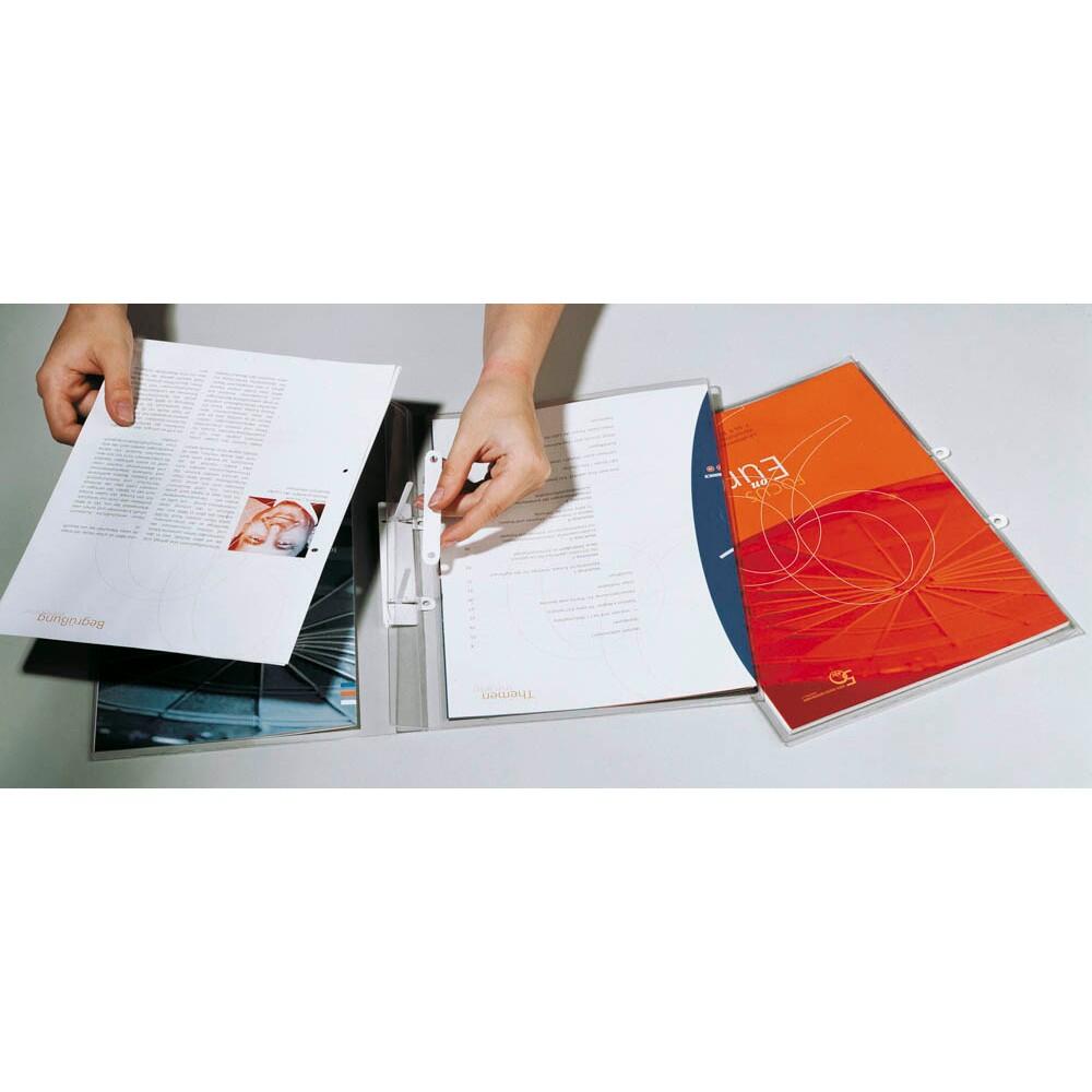 DURABLE Präsentationshefter transparent DIN A4 - 25 Stück