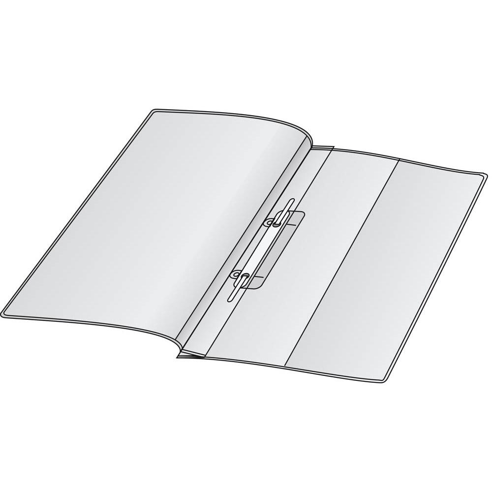 DURABLE Präsentationshefter transparent DIN A4 - 25 Stück