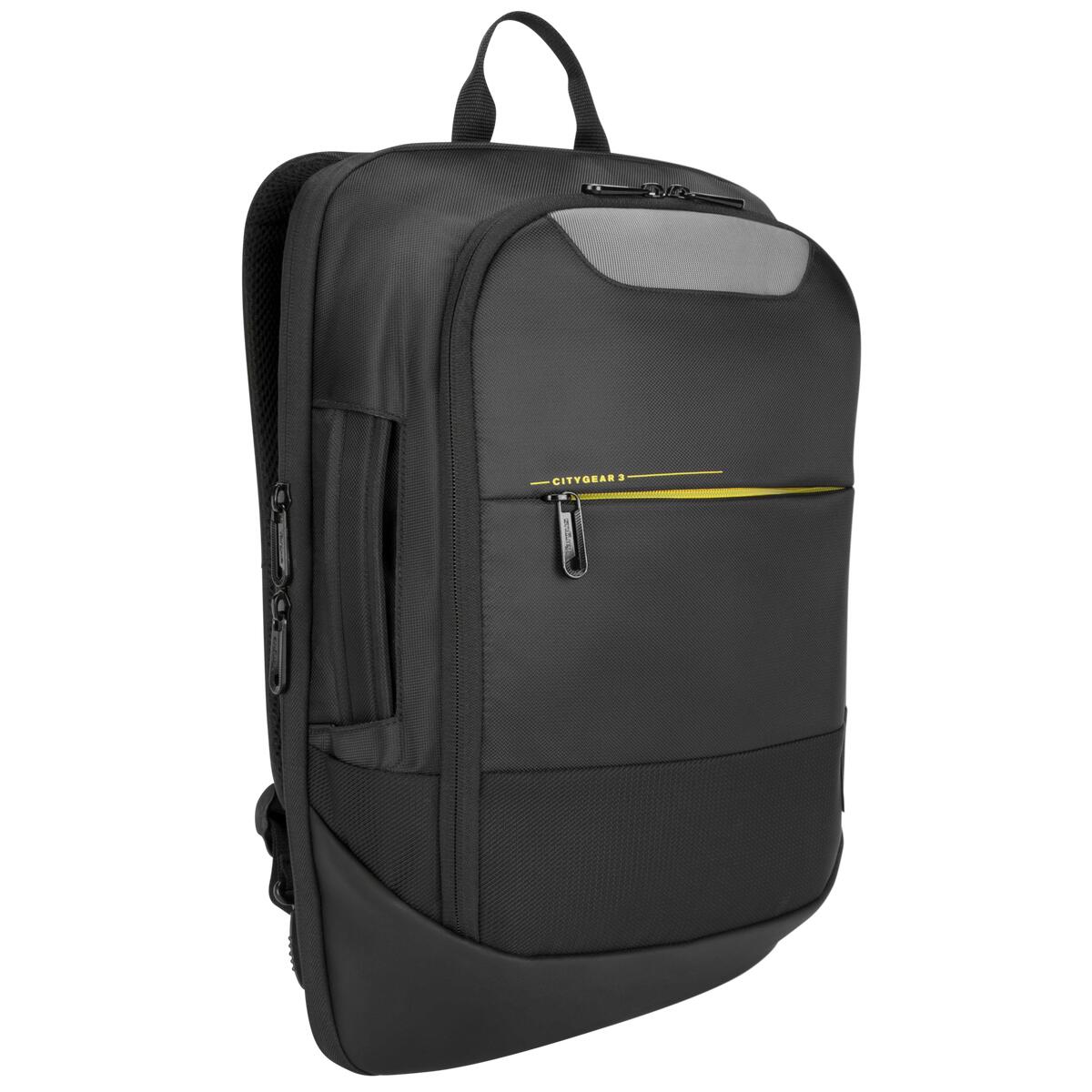 Targus CityGear Anpassbarer Notebook-Rucksack 15.6' (Schwarz)
