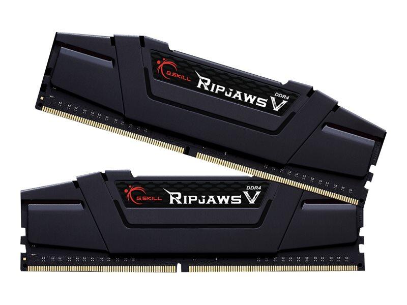 G.Skill RipJaws V schwarz DIMM Kit 32GB (2x16GB), DDR4-3600, CL18-22-22-42
