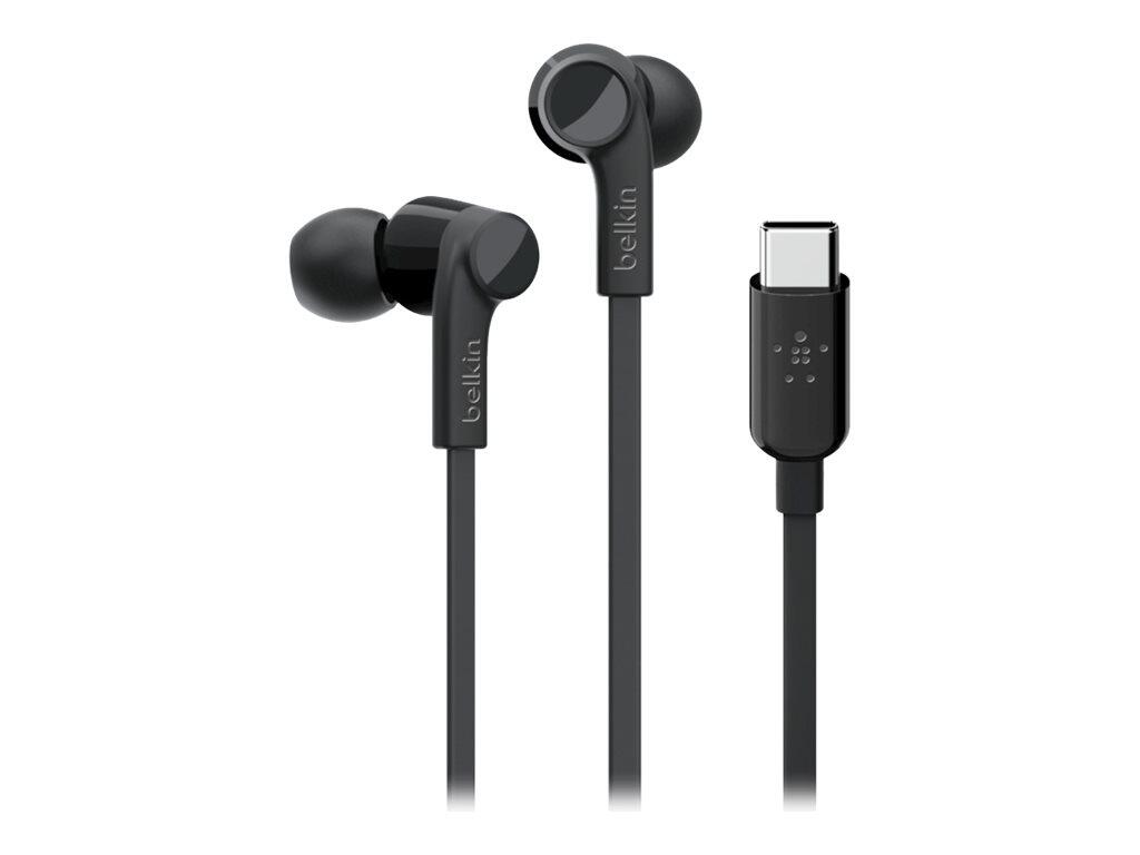 Belkin ROCKSTAR -Kopfhörer mit USB-C Connector, schwarz (G3H0002btBLK)