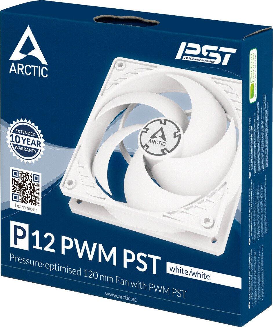 Arctic P12 PWM PST Weiß - 120 mm