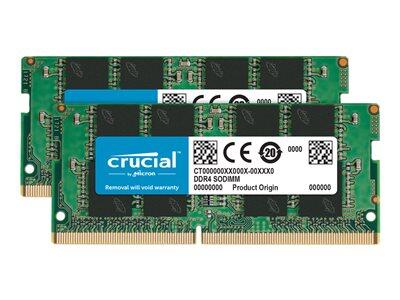 Crucial RAM 64GB (2x32GB) Kit DDR4 3200MHz SODIMM grün