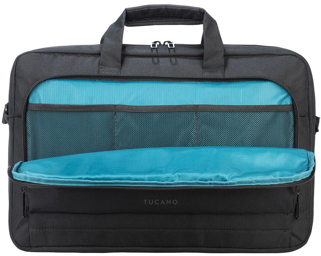 Tucano Star Tasche für Notebook 15,6' und Apple MacBook Pro 16' - Schwarz