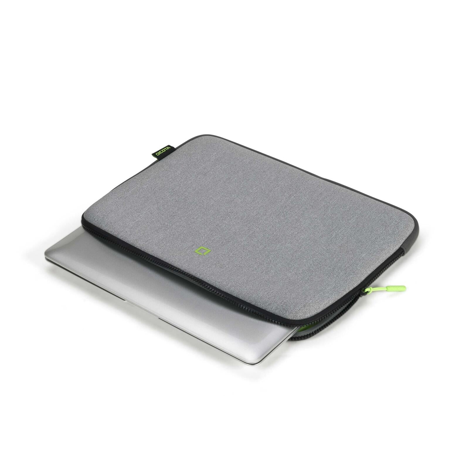 DICOTA Skin Flow 13'-14,1' Notebook-Hülle - Grau/Grün