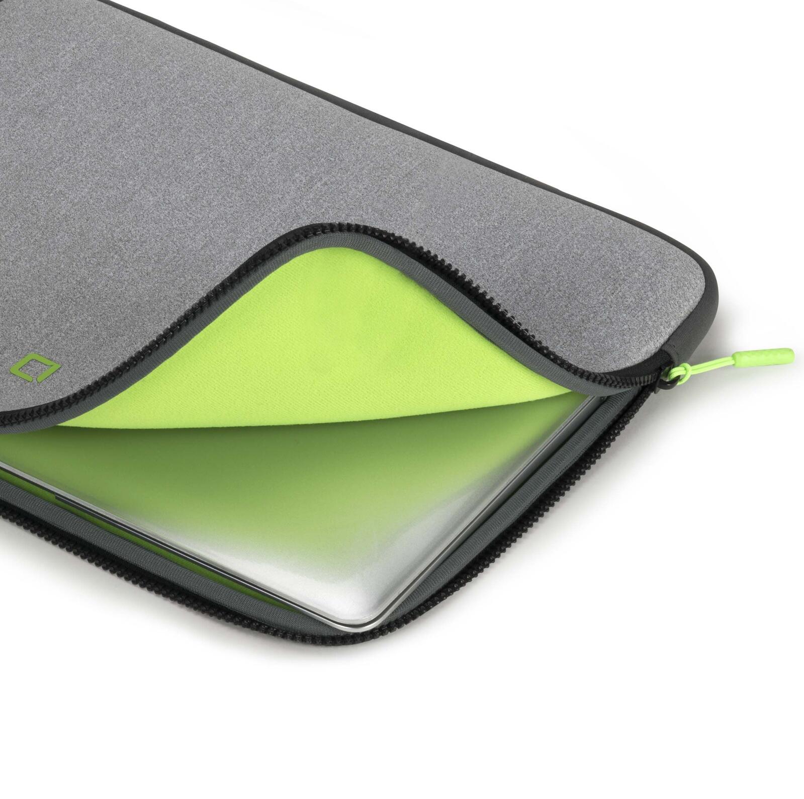 DICOTA Skin Flow 13'-14,1' Notebook-Hülle - Grau/Grün