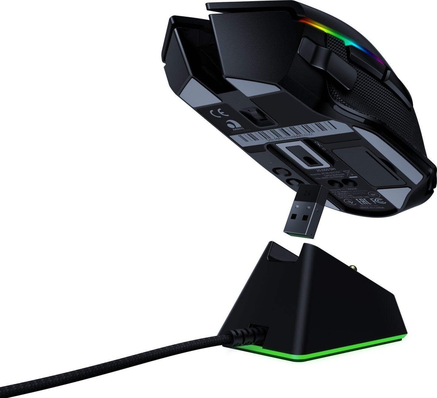 Razer Basilisk Ultimate Gaming Maus mit Ladestation