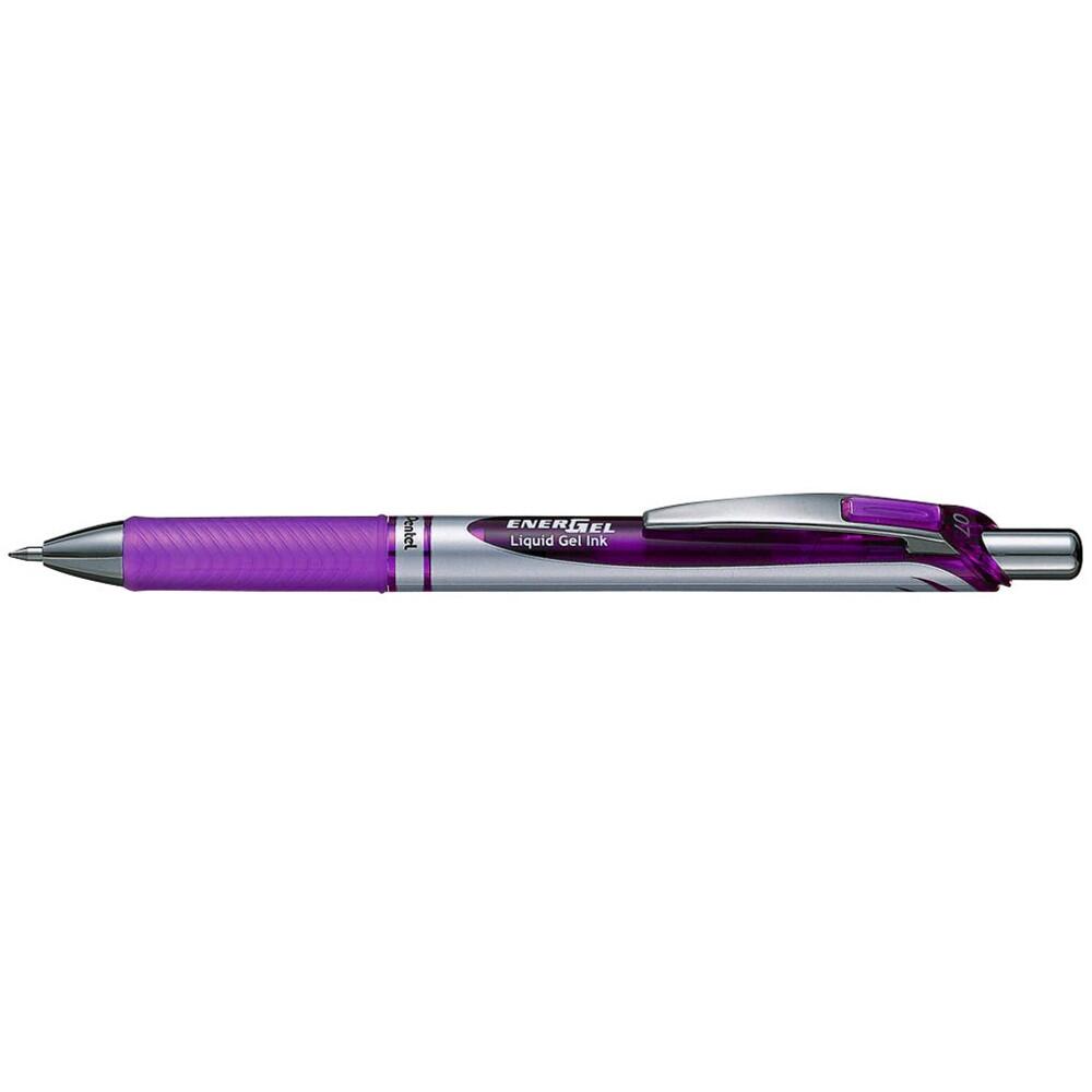 Pentel EnerGel BL77 Gelschreiber lila/silber 0,35 mm - Schreibfarbe lila