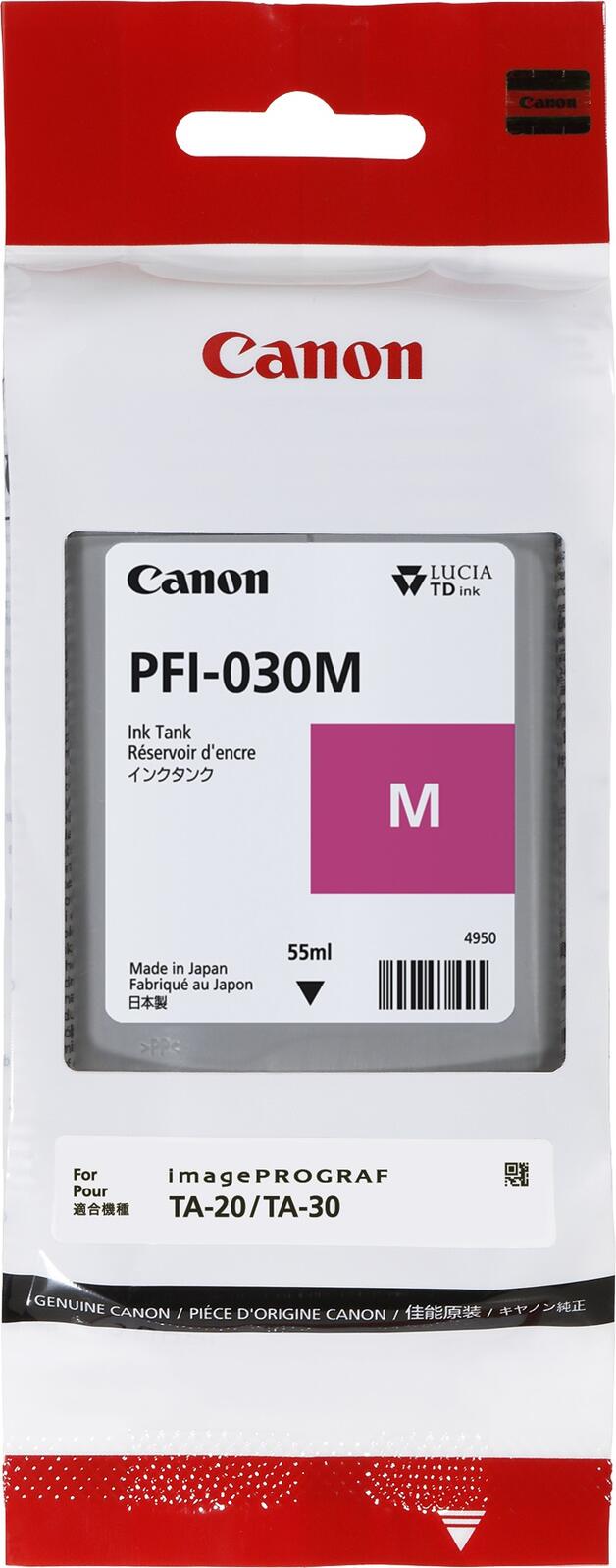 Canon Original PFI-030M Druckerpatrone - magenta 55ml