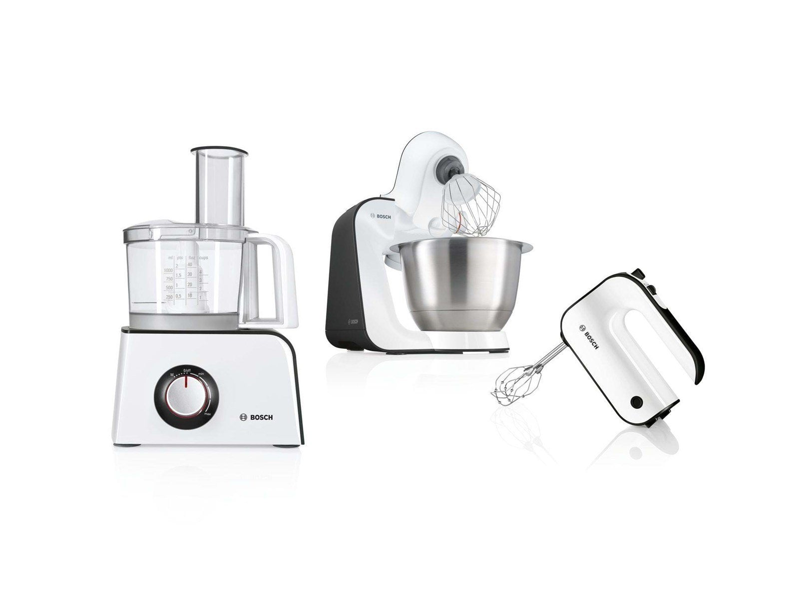 Bosch Handmixer Stabmixer, 450 W, Anthrazit/Weiß - 450 W