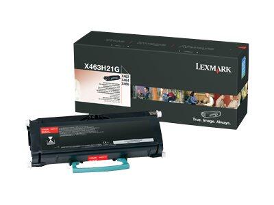 Lexmark Original Toner Standard Variante - X463 schwarz 9000 Seiten (X463H21G)
