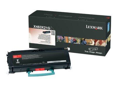 Lexmark Original Toner Standard Variante - X463 schwarz 15000 Seiten (X463X21G)