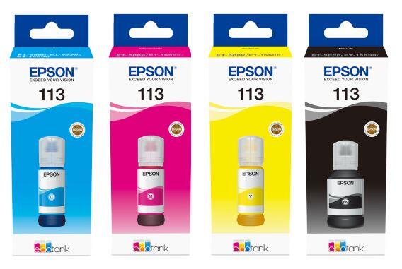 Epson Original EcoTank 113 Nachfülltinte - 4er Multipack
