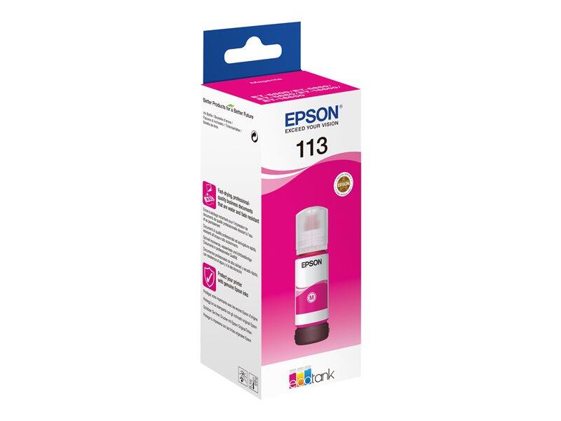 Epson Original EcoTank 113 Nachfülltinte - magenta (C13T06B340)