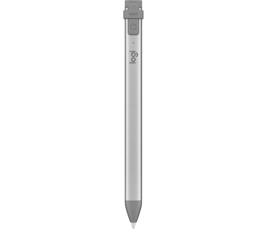 Logitech Crayon Lightning - Digitaler Zeichenstift kabellos grau für iPad