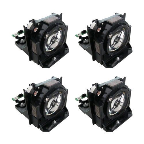 Beamerlampe für PANASONIC (ersetzt: ET-LAD12KF, ET-LAD12000F (4 LAMPS SET))