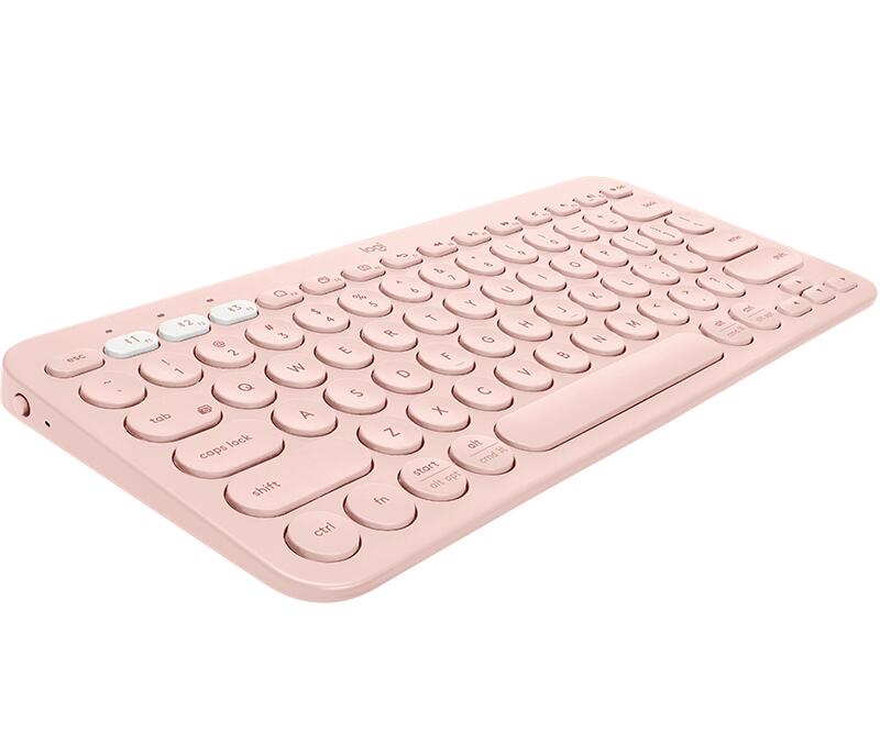 Logitech K380 Multi-Device Bluetooth Tastatur (kabellos, rosé)