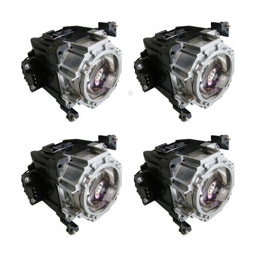 Beamerlampe für PANASONIC (ersetzt: ET-LAD510F, ETLAD510F (4 LAMPS SET))