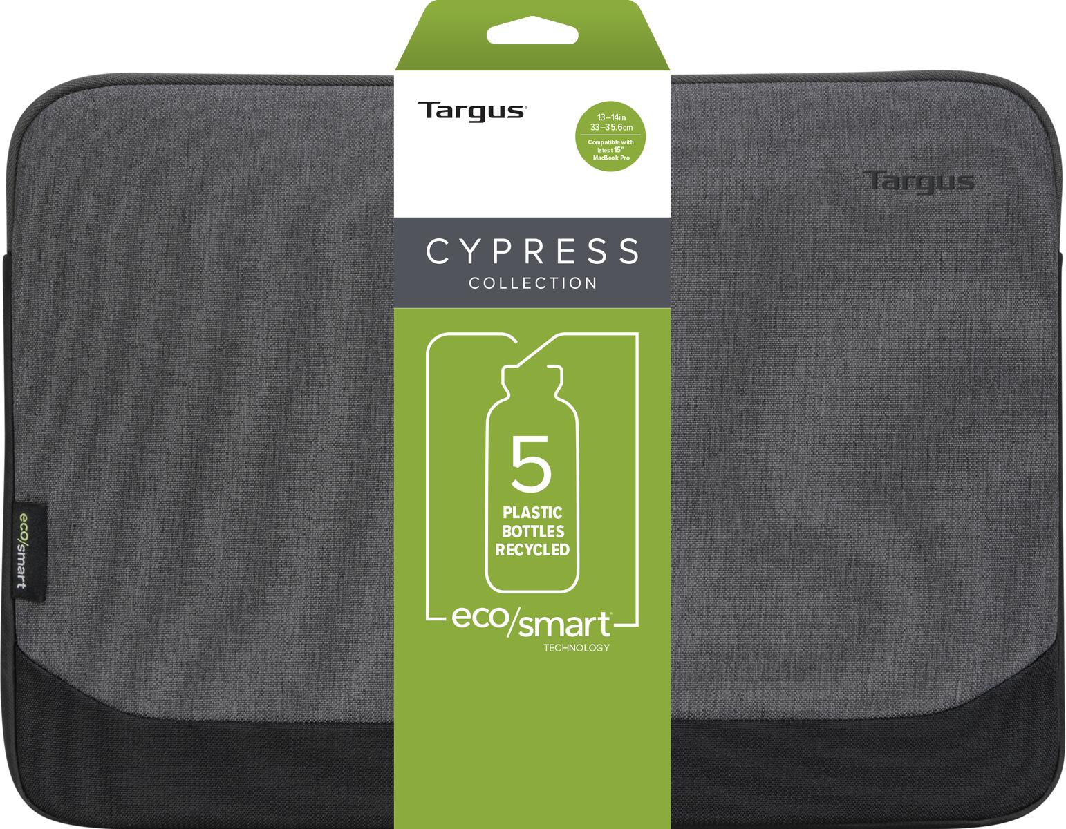 Targus Cypress Notebook-Sleeve mit EcoSmart 13-14' (Grau)