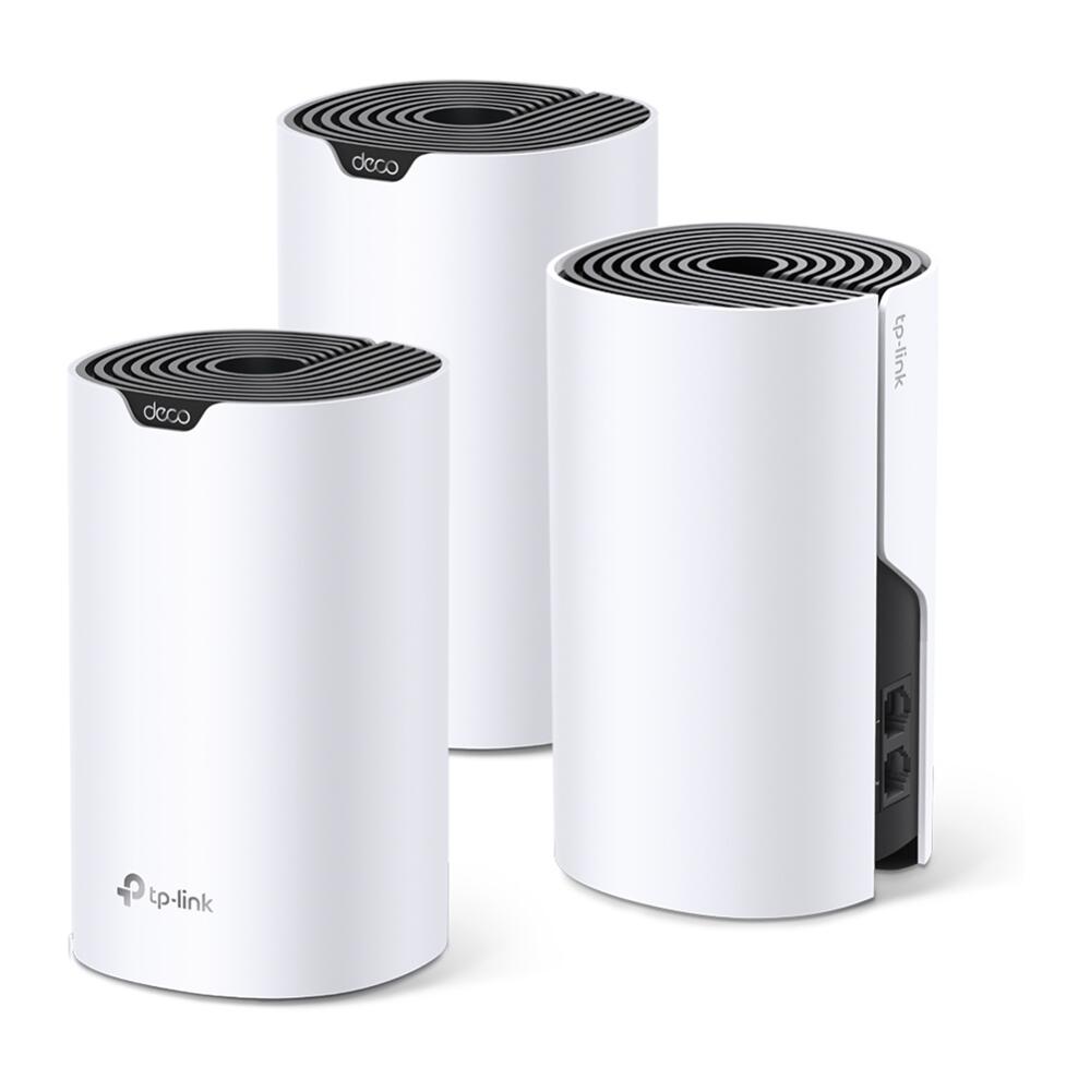 TP-Link Deco S4 - WLAN-System (3 Router) - bis zu 510 m² GigE - 802.11a/b/g/n/ac DECO S4(3-PACK)