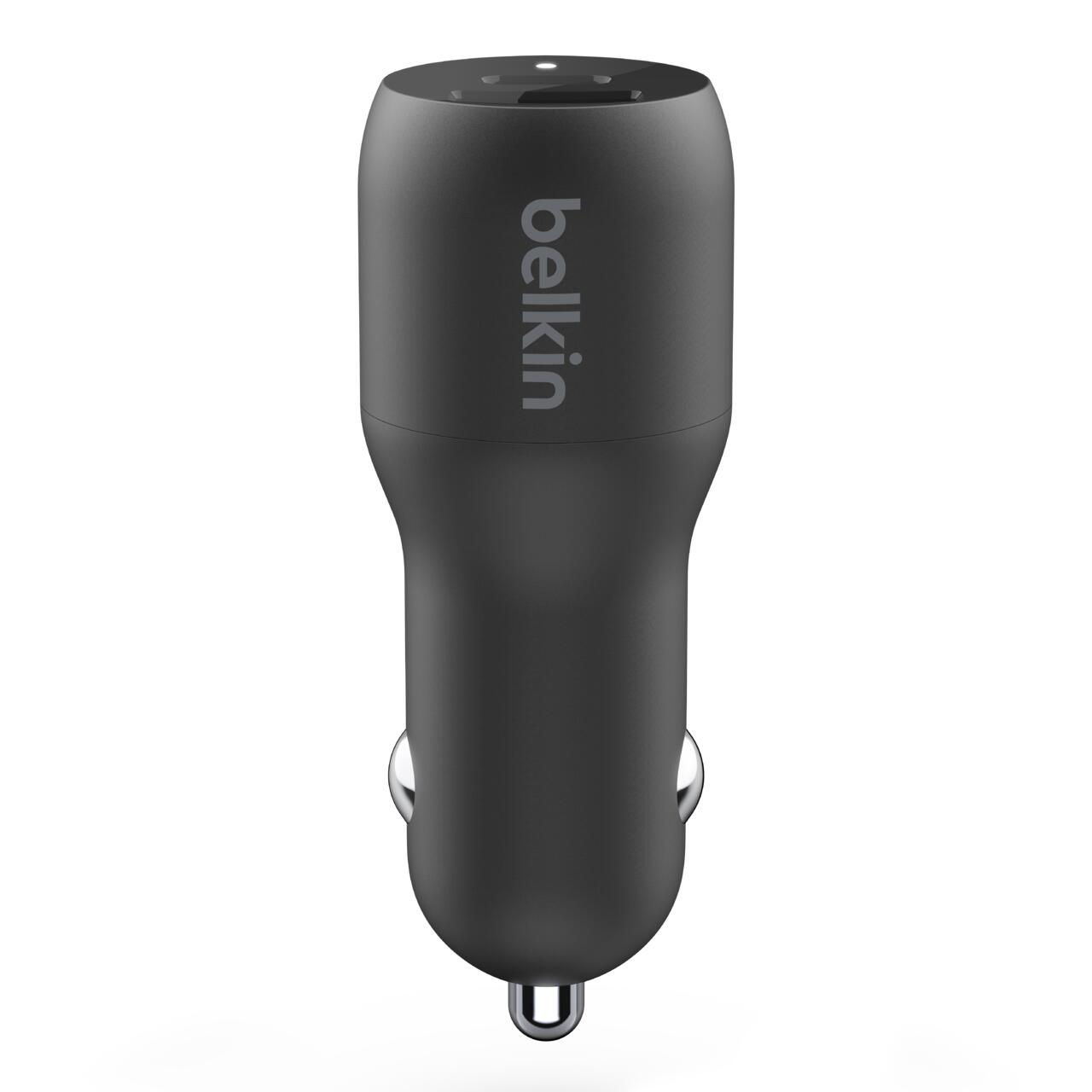 Belkin BoostCharge 37W Auto-Ladegerät mit USB-A und USB-C Anschluss